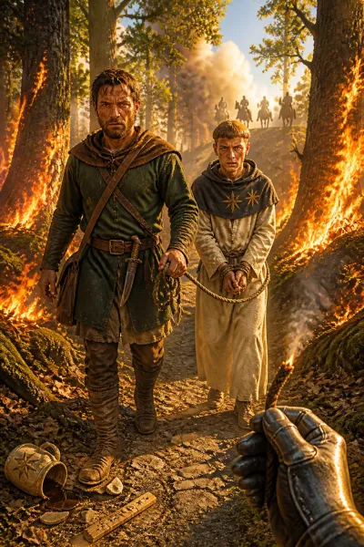 The King's Forest Burns