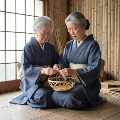 The Lost Craft of Japanese Bamboo Basketry