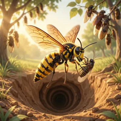 Cicada Killers: A Field Guide