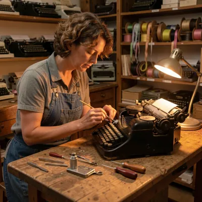 Restoring Vintage Typewriters: A Hands-On Guide