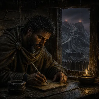 The Scribe of Vindolanda