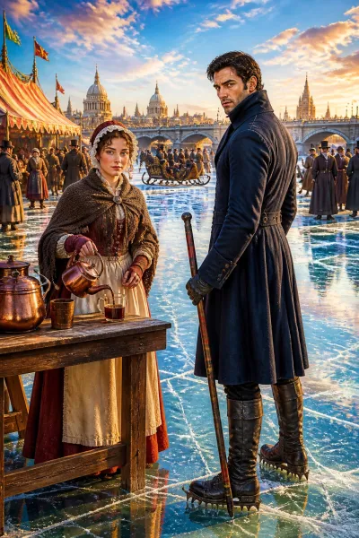 Midnight on the Frozen Thames