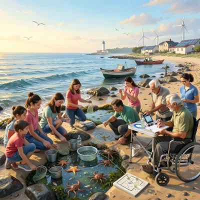 Oceanography in the Community: Citizen Science, Education, and Coastal Stewardship