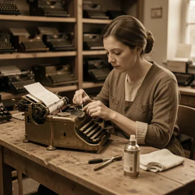 Repairing Vintage Mechanical Typewriters