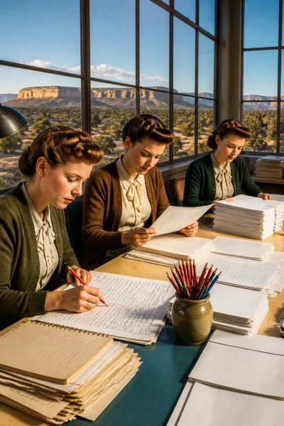 The Red Pen at Los Alamos: The Secret Editors of the Manhattan Project