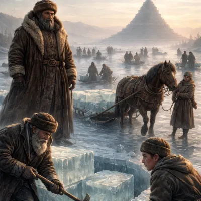 The Lost Art of Ice Harvesting