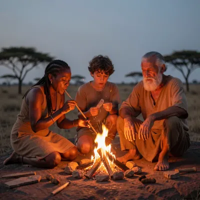 Flint and Fire: The Origins of Cooking