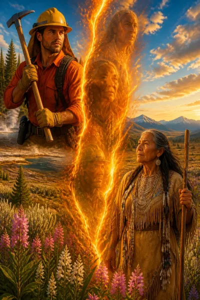 Captive on the Fire Line