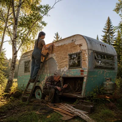 The Summer I Rebuilt My Grandfather's Trailer