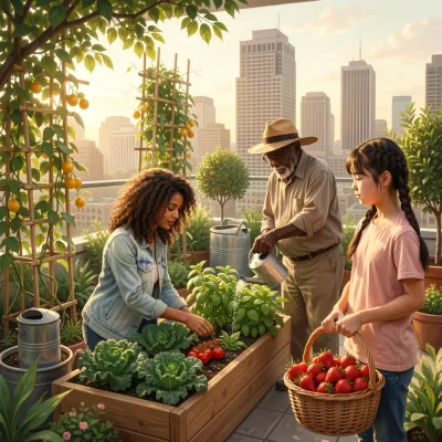 The Secret Life of Urban Rooftop Gardens