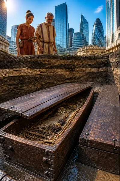 The Oak Coffins of Roman London