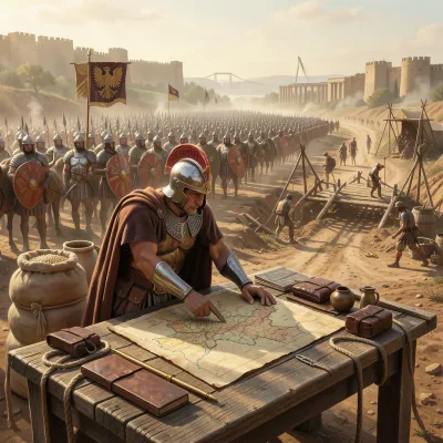 Roman Legions Unveiled: Logistics, Command, and Empire Building