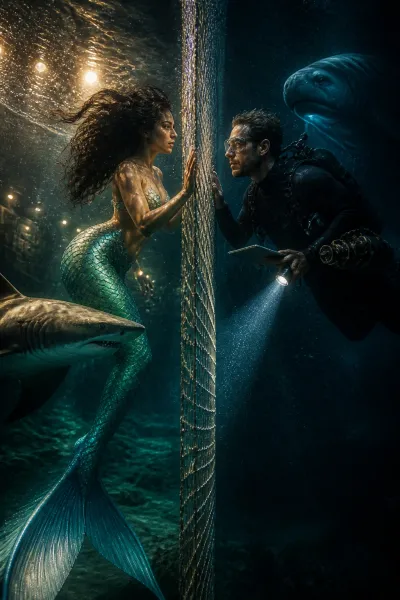 The Mermaid and the Shark Keeper