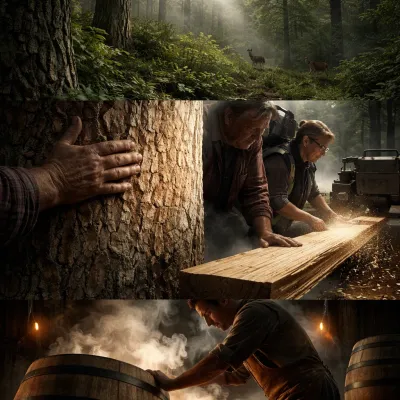 The Stave Trade: White Oak, Bourbon, and a Forest in Peril