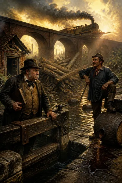 The Lock-Keeper's Lament: A Satire of Two Eras