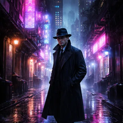 Shadows Beneath the City Lights
