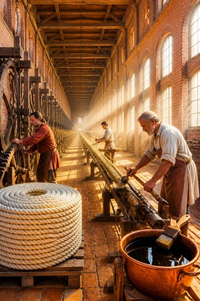 The Venetian Arsenal Ropewalk and Naval Power