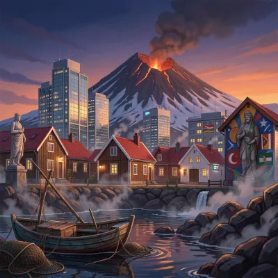 Volcanic City: Reykjavik’s Settlement, Fisheries, and Modern Reinvention