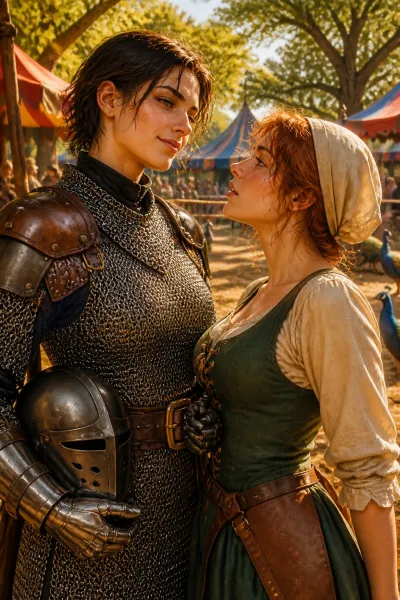 The Knight at Willow Creek Faire