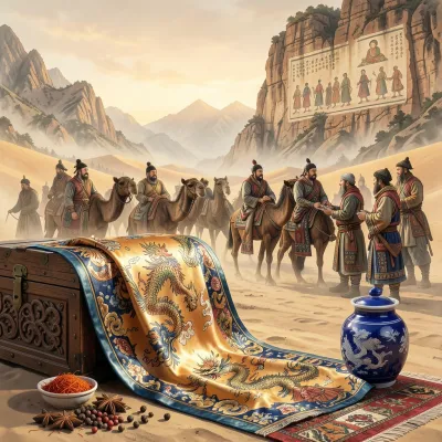 Silk and Spice: The Overland Silk Road and Cultural Exchange in Eurasia