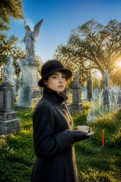 The Cemetery's Only Living Girl