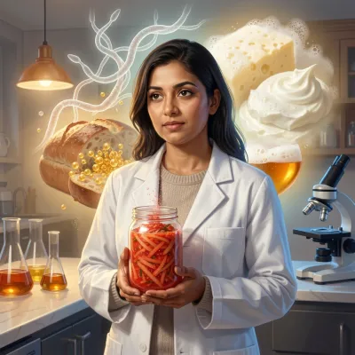 How Microbes Rewrite the Menu: Inside The Science of Fermented Foods