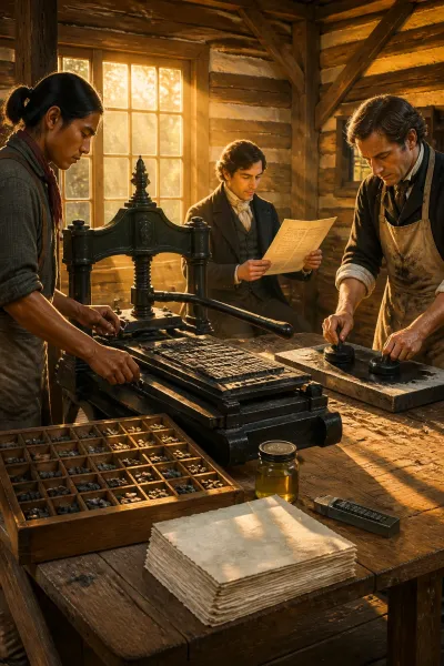 The Cherokee Phoenix Printers