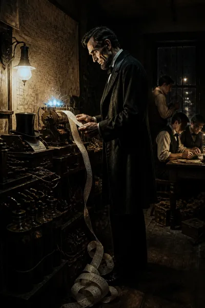 Lincoln in the Telegraph Office