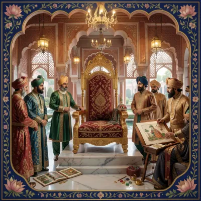 Mughal Splendor and Succession: Art, Statecraft, and the Fate of an Empire