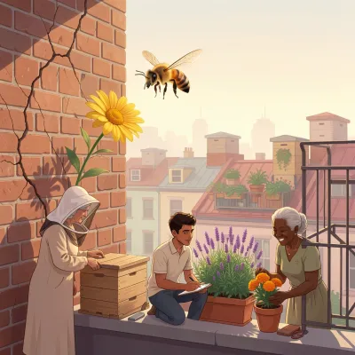 The Hidden Life of Urban Bees