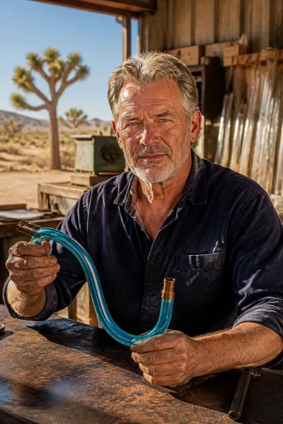 The Neon Repairman of Yucca Valley