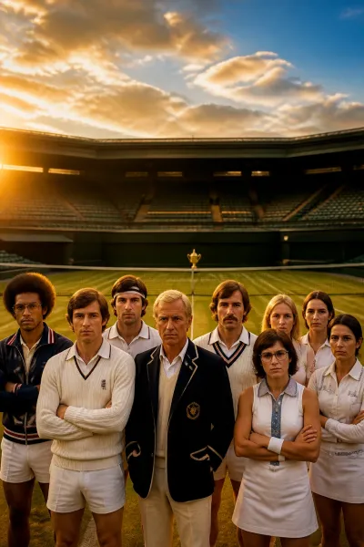 The Summer Tennis Went on Strike
