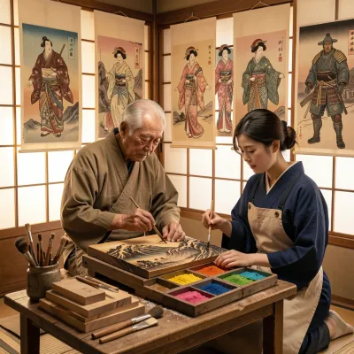 The Lost Art of Japanese Woodblock Printing