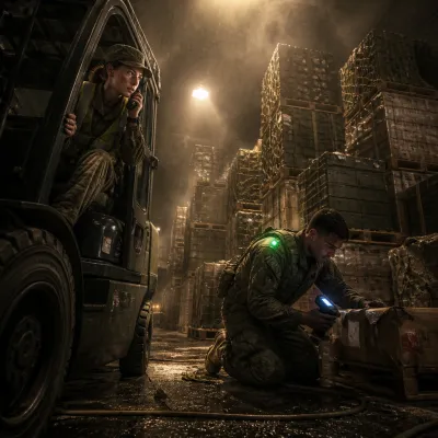 Issue, Receive, Move: The First Ninety Days in Military Logistics
