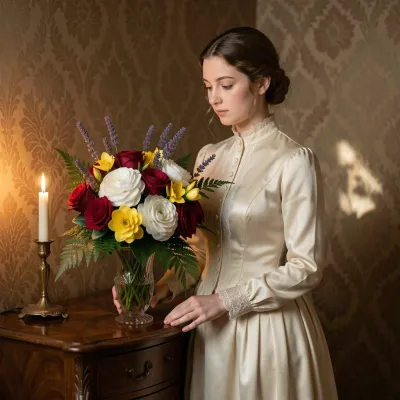 The Secret Language of Victorian Flower Arranging