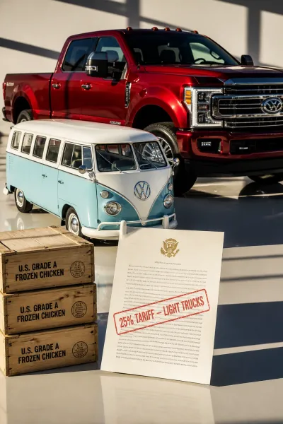 The Chicken Tax: How a Trade War Built the American Pickup Truck