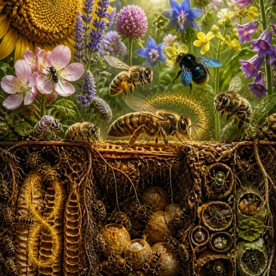 The Hidden Life of Bees