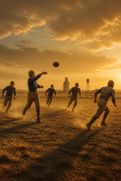 Six Men on the Field