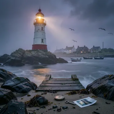 The Lighthouse at Wren Bay Harbor