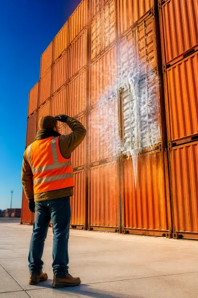 Night Shift at the Reefer Yard