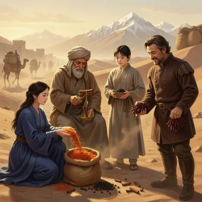 Spices of the Silk Road: A Global Journey
