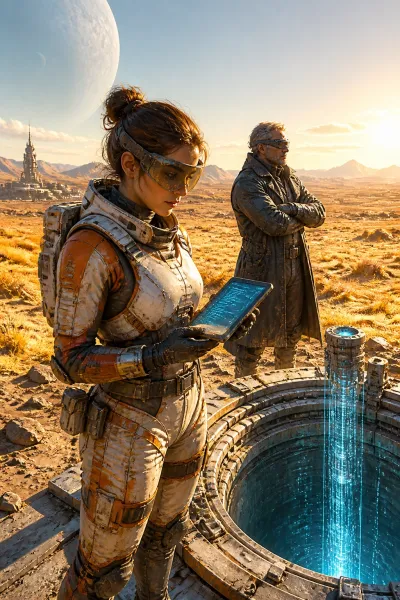 Dust and Data: The Solaris Station Chronicles