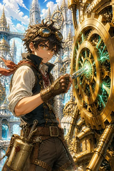 The Clockwork Apprentice of Gearheart City