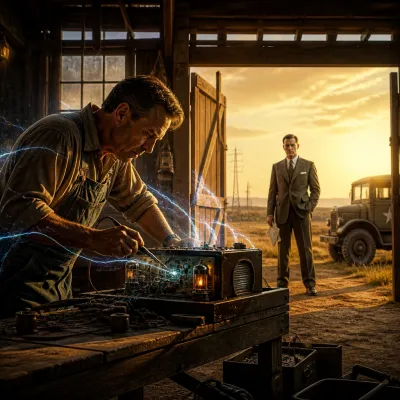 The Failing Farm's Radio Repairman