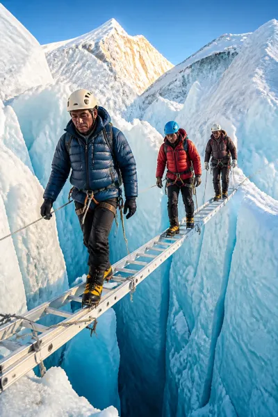 The Icefall Doctors of Everest