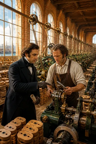 The Portsmouth Block Mills: Marc Brunel, Henry Maudslay, and the Birth of Mass Production