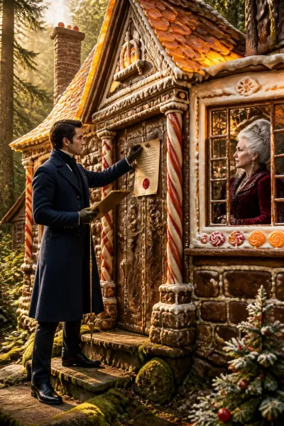 The Royal Gingerbread House Inspector