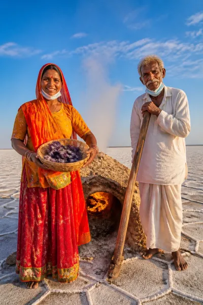 The Last Black Salt Makers
