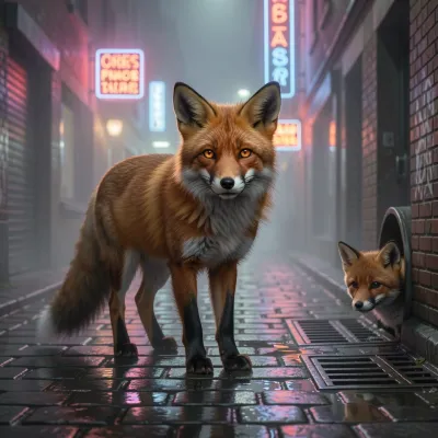 The Hidden Lives of Urban Foxes