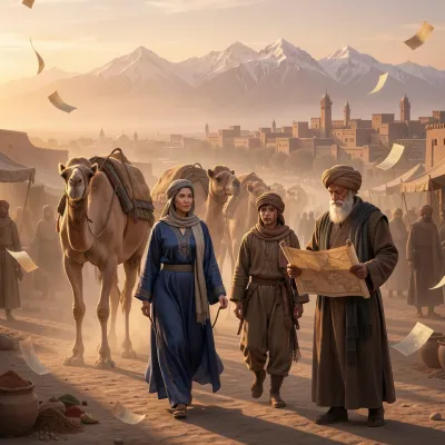 Threads of the Silk Road: Trade, Culture, and Conflict